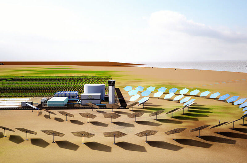 Tecnología de tratamiento del agua de mar por imágenes